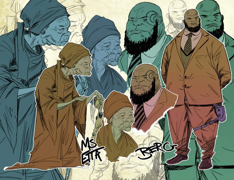 Illustration for article titled The Creators of Bitter Root Want a Demon-Hunting Family’s Adventures to Take Readers Back Through Black History